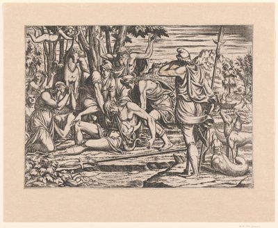 Morte de Adônis de Leon Davent