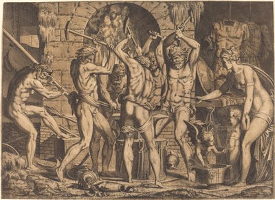 Vênus na Forja de Vulcano de Leon Davent
