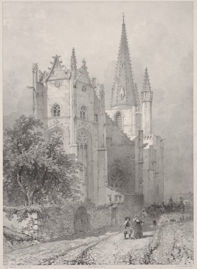 Igreja Hennebont, Bretanha de Leon Gaucherel