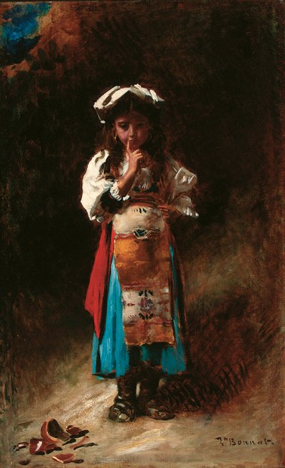 O jarro partido (óleo sobre tela) de Leon Joseph Florentin Bonnat