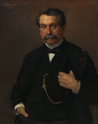 Retrato de um homem de Leon Joseph Florentin Bonnat