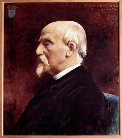 Retrato perfil de Henri d