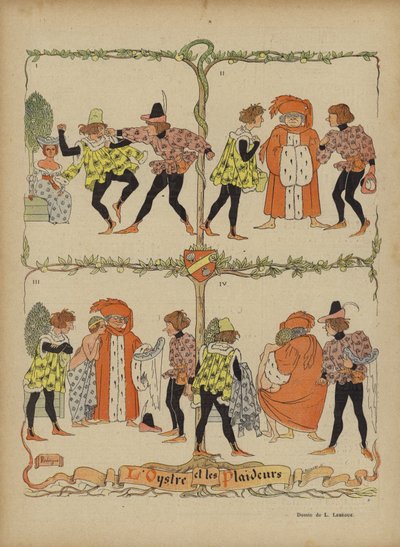 Ilustração para o riso de Leon Lebegue