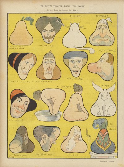 Ilustração para o riso de Leon Lebegue