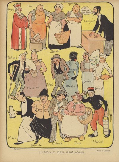 Ilustração para o riso de Leon Lebegue