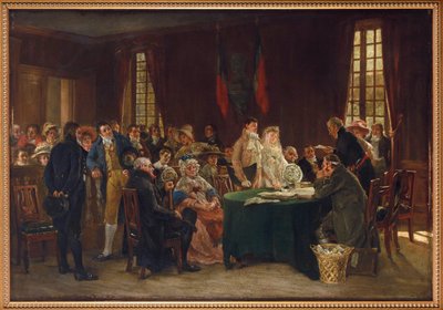 O casamento durante o Primeiro Império, de Dansaert, Leon Marie Constant de Leon Marie Constant Dansaert