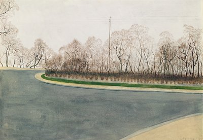 Estrada Deserta de Leon Spilliaert