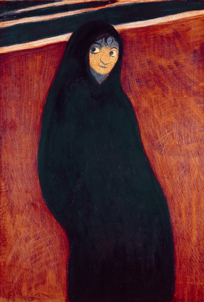 Figura encapuzada de Leon Spilliaert