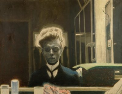 auto-retrato de Leon Spilliaert