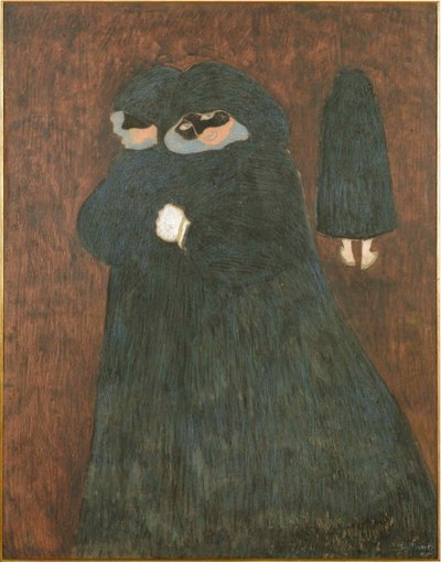 Os dominós, 1913. de Leon Spilliaert