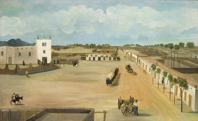Praça de Old Mesilla de Leon Trousset