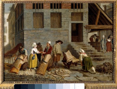 Uma fábrica de curtumes de Léonard Defrance