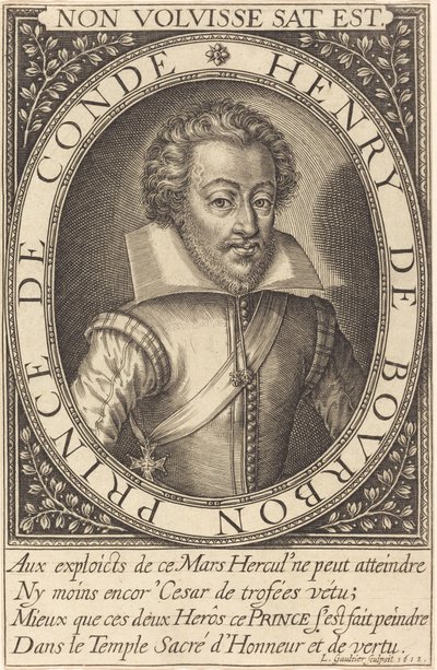 Henrique de Bourbon, Príncipe do Conde de Leonard Gaultier