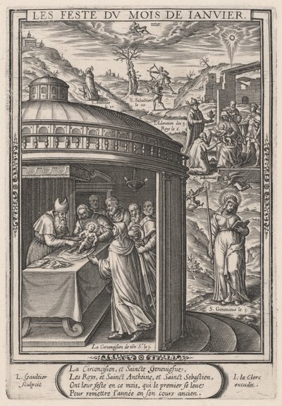 As Festas de Janeiro (janeiro: a circuncisão) de Leonard Gaultier