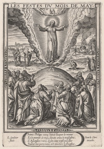 Les Festes du mois de Mai (maio: A Ascensão) de Leonard Gaultier