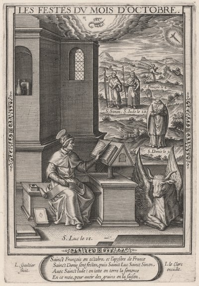 Festas de Outubro (Outubro: São Lucas) de Leonard Gaultier