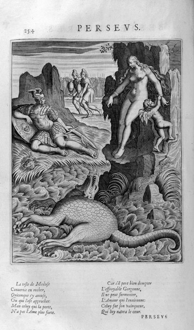 Perseus resgata Andrómeda de Leonard Gaultier