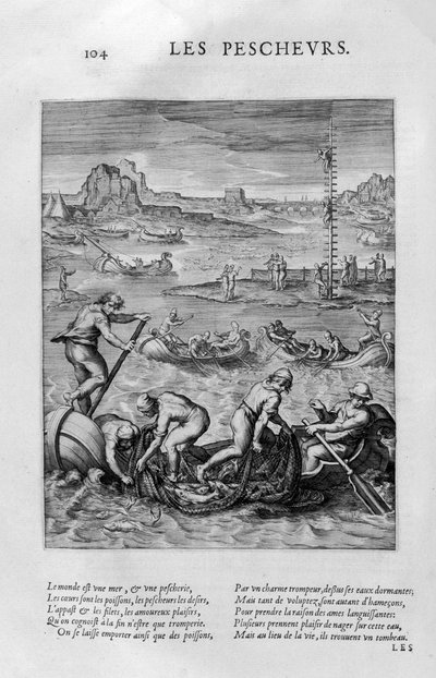 O Pescador, 1615 de Leonard Gaultier