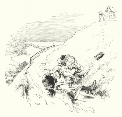 Jack e Jill subiram a colina (gravura) de Leonard Leslie Brooke