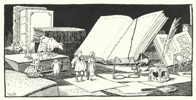 Nursery Rhymes (gravura) de Leonard Leslie Brooke