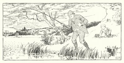 Quando o vento está no leste (gravura) de Leonard Leslie Brooke
