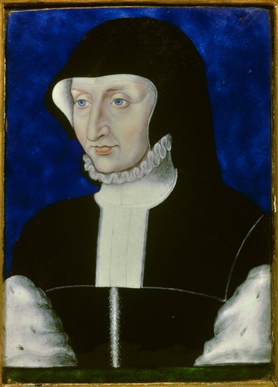 Retrato de Antoinette de Bourbon, de Leonard Limosin