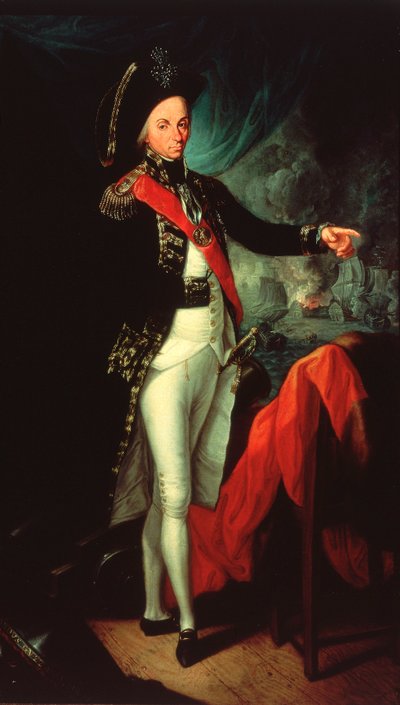 Contra-almirante Horatio Nelson de Leonardo (after) Guzzardi