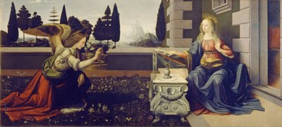 Anunciação de Leonardo da Vinci