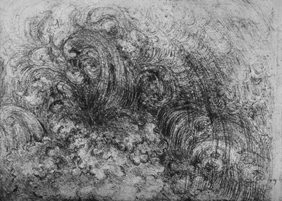 Dilúvio, c1480 1945 de Leonardo da Vinci