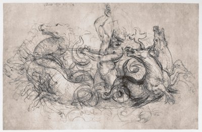 Netuno, c1504 de Leonardo da Vinci