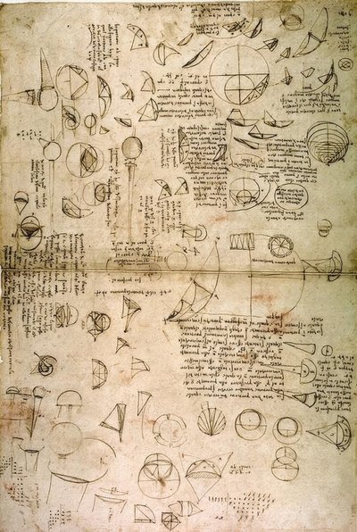 Quadrando o círculo de Leonardo da Vinci