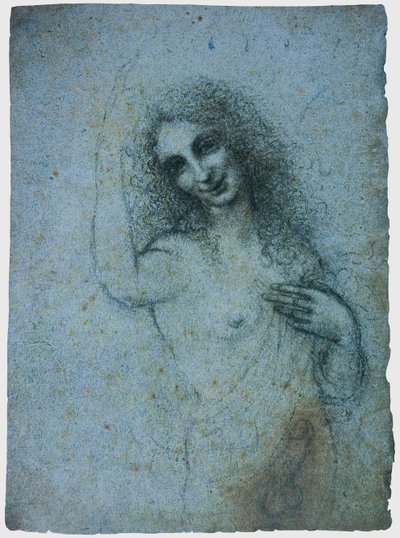 O anjo na carne, ca 1514 de Leonardo da Vinci