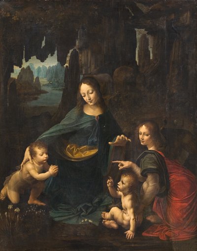 A Virgem das Rochas de Leonardo da Vinci