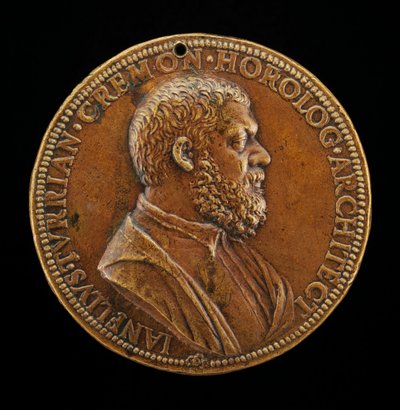 Giannello della Torre de Cremona, 1500-1585, Engenheiro ao serviço do anverso de Charles V. de Leone Leoni