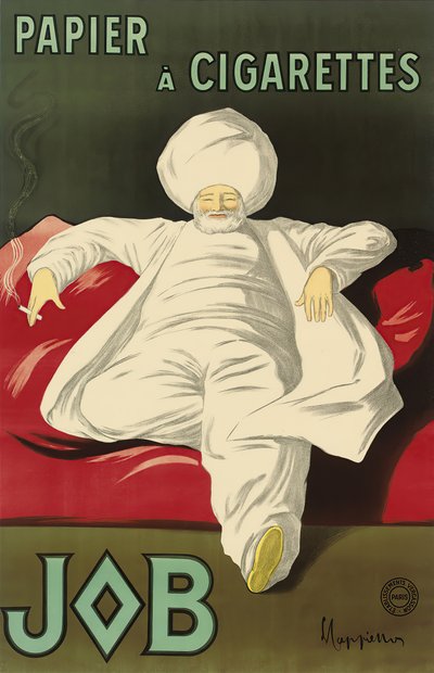 Cartaz publicitário para o trabalho de papel tissue, c. 1930. de Leonetto Cappiello