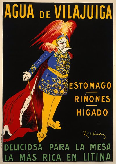 Agua de Vilajuïga, c. 1912. de Leonetto Cappiello