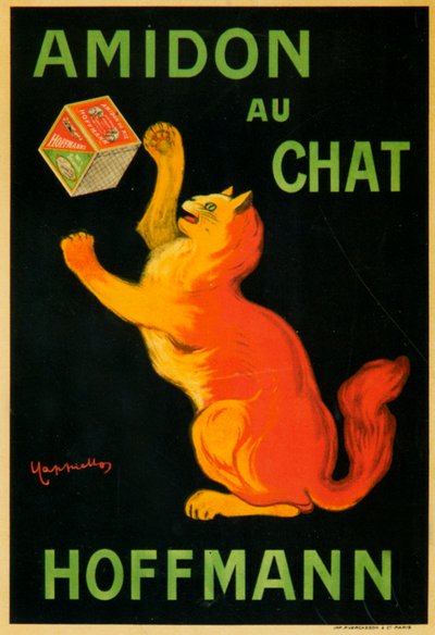 Amido de gato Hoffman de Leonetto Cappiello