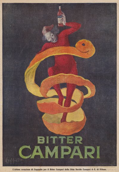 Campari amargo de Leonetto Cappiello