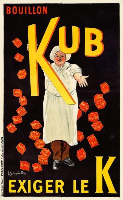 Bouillon Kub, c. 1911. de Leonetto Cappiello