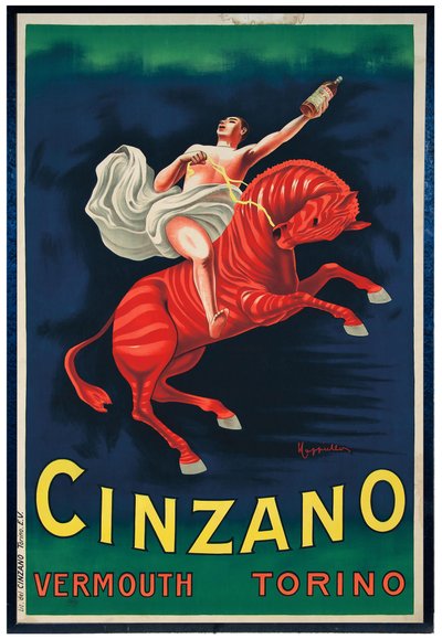 Cinzano Vermouth Torino, 1910. de Leonetto Cappiello