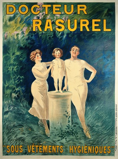 Doutor Rasurel: Submarinos Higiénicos, c. 1911. de Leonetto Cappiello