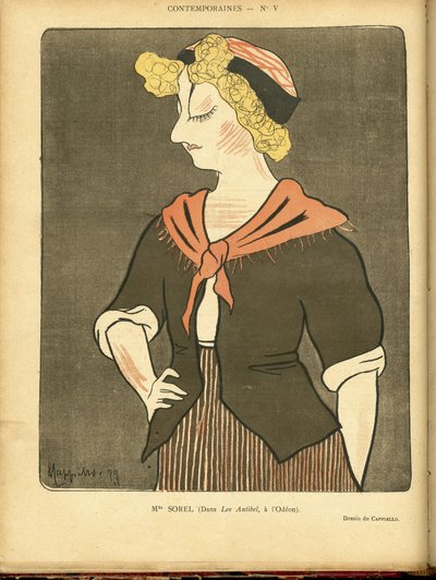 Ilustração de Leonetto Cappiello dit Cappiello (1875-1942) em Le Rire de Leonetto Cappiello
