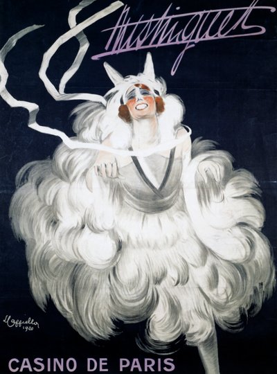 Mistinguett (1872-1956) no Casino de Paris de Leonetto Cappiello