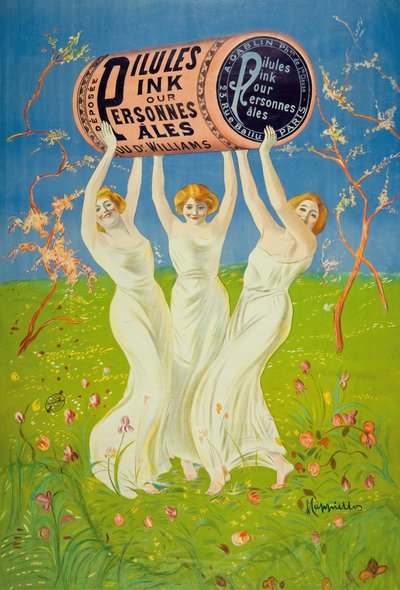 Pink Pills for Pale People, 1910. de Leonetto Cappiello