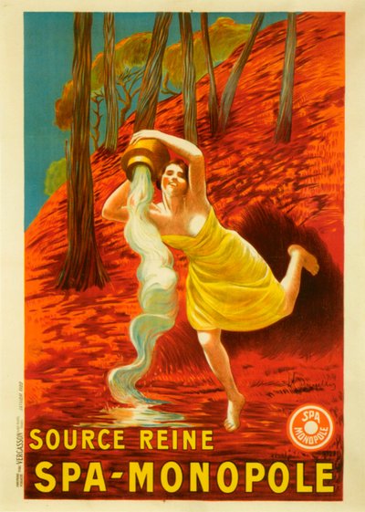 Fonte Reine Spa Monopole de Leonetto Cappiello