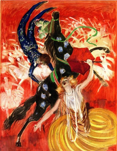 O circo - composição de Leonetto Cappiello (1875-1942) 1923 de Leonetto Cappiello