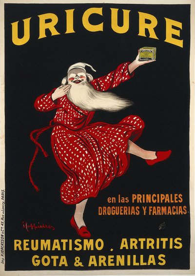 Uricure, c. 1910. de Leonetto Cappiello