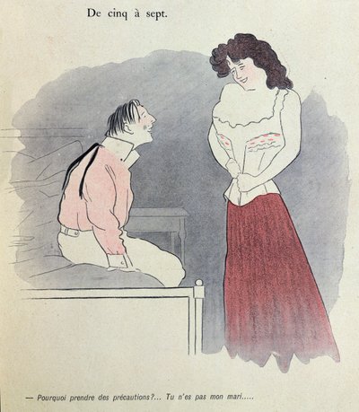 &39;Por que tomar precauções você não é meu marido&39;, de &39;l&39;Assiette au Beurre&39; de Leonetto Cappiello