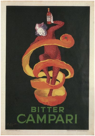 publicidade para Bitter Campari de Leonetto Cappiello