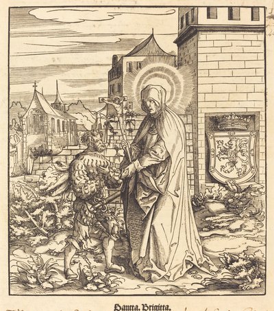 Santa Brigita de Leonhard Beck